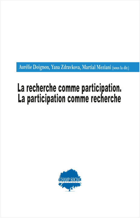 Knjiga La recherche comme participation. La participation comme recherche MEZIANI