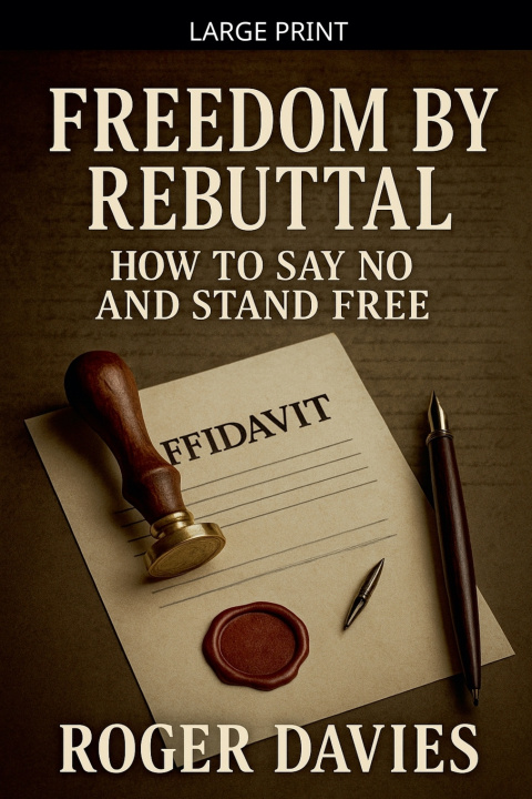 Kniha Freedom by Rebuttal Roger Davies