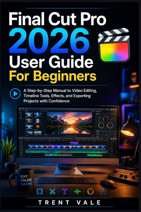 Knjiga Final Cut Pro 2026 User Guide For Beginners Trent Vale