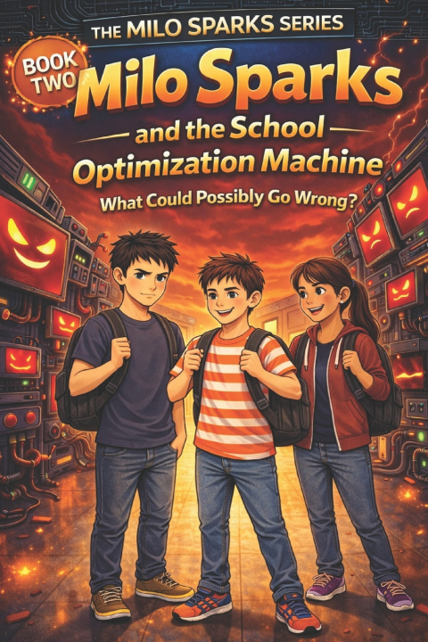 Kniha Milo Sparks and the School Optimization Machine Brandon Sparks