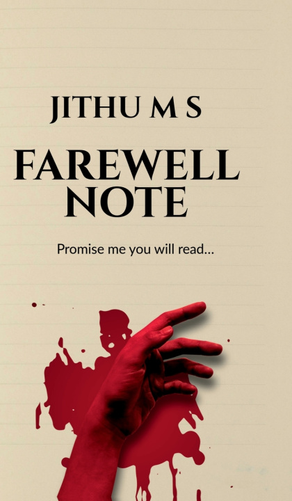 Kniha FAREWELL NOTE JITHU M S