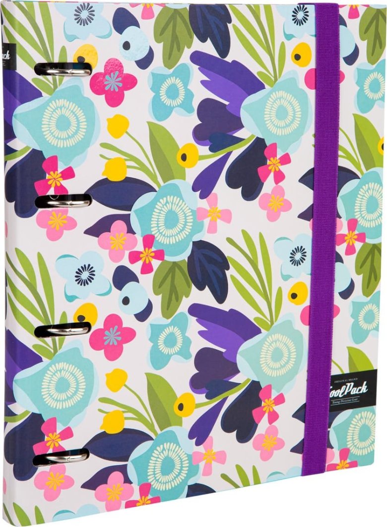 Kniha Segregator A4 Coolpack Ring Book Flower Me 