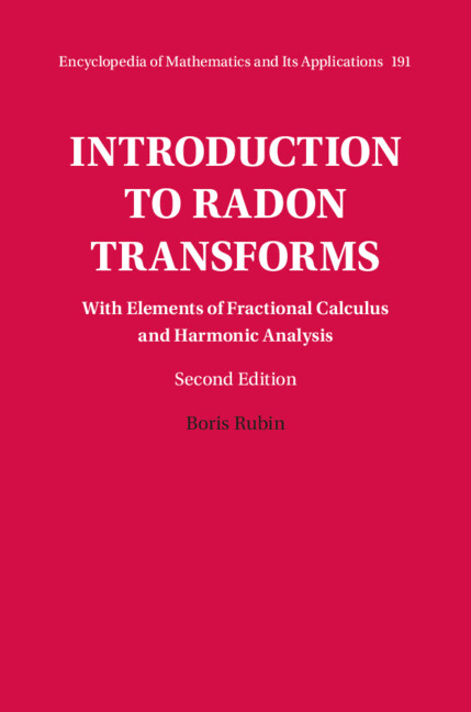 Kniha Introduction to Radon Transforms Boris Rubin