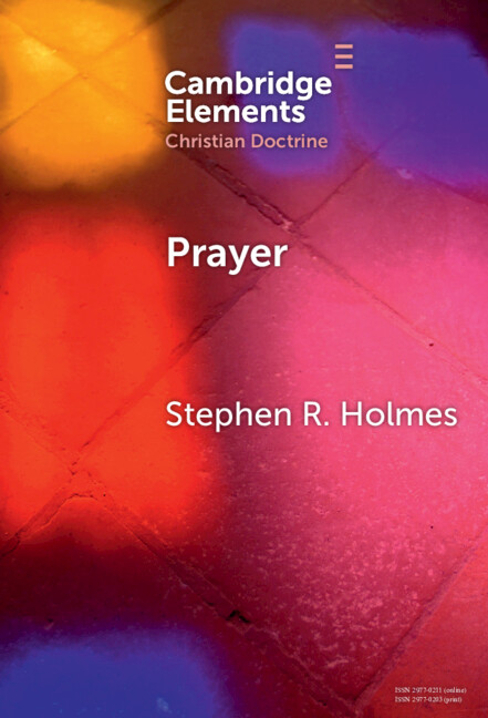 Kniha Prayer Stephen R. Holmes