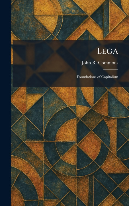 Kniha Lega John R. Commons