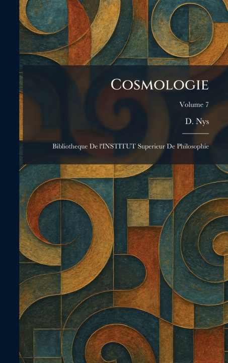 Книга Cosmologie D. Nys