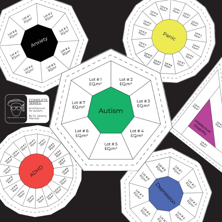 Книга COMPLETE SERIES Architecture for Autism Jeremy Marriott