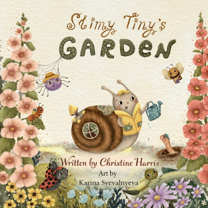 Książka Slimy Tiny's Garden Christine Harris