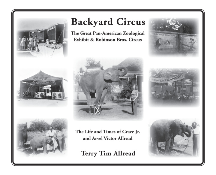 Kniha Backyard Circus Terry Allread