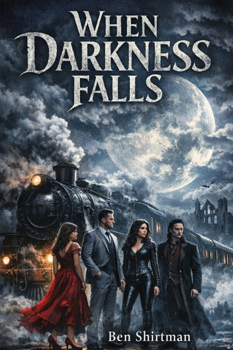 Kniha WHEN DARKNESS FALLS Ben Shirtman