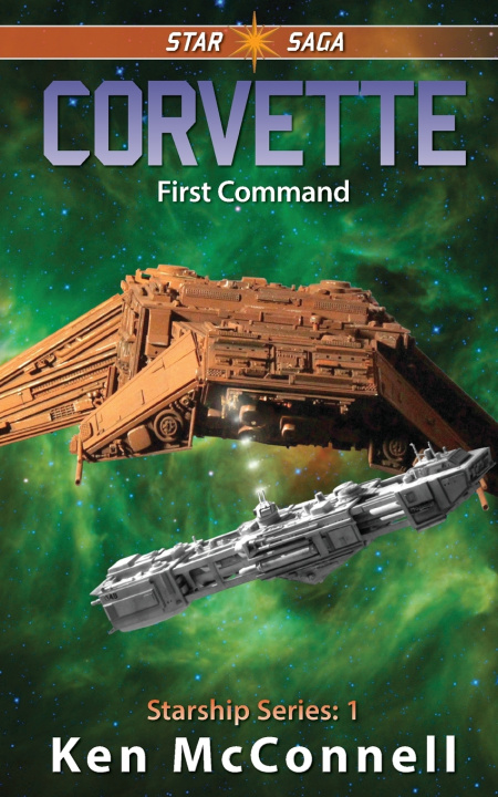 Knjiga Corvette First Command Ken McConnell