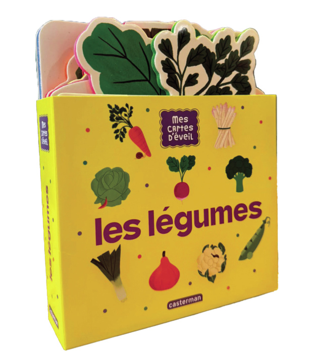 Boek FLASH CARDS BEBE - LES LEGUMES DEBORAH PINTO