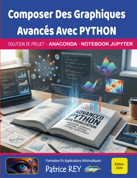 Kniha COMPOSER GRAPHIQUES AVANCES AVEC PYTHON REY PATRICE