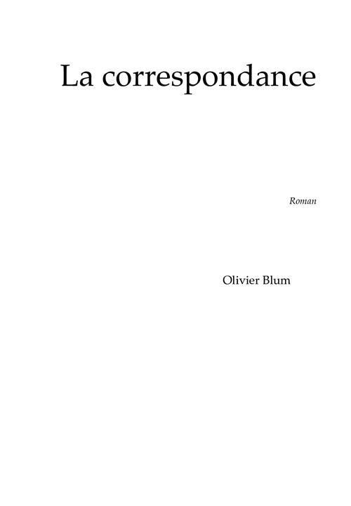 Kniha La correspondance Blum