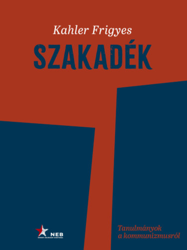 Kniha Szakadék Kahler Frigyes