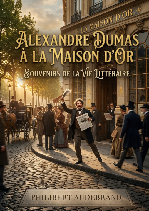 Knjiga ALEXANDRE DUMAS A MAISON D OR SOUVENIRS AUDEBRAND PHILIBERT