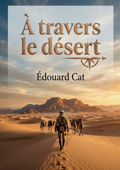 Kniha A TRAVERS DESERT CAT EDOUARD
