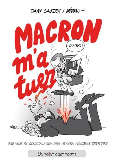 Kniha Macron m'a tuer Sauzet