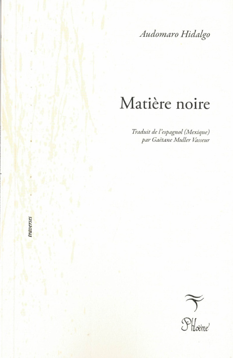 Kniha MATIERE NOIRE HIDALGO