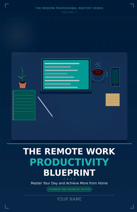 Kniha The Remote Work Productivity Blueprint YASEN TAHER