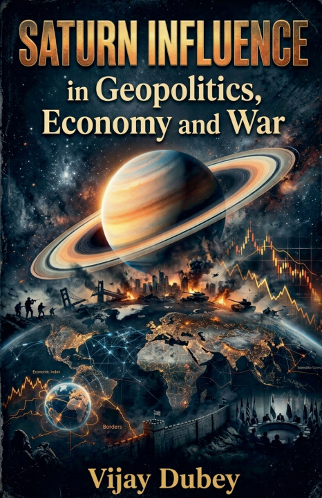 Knjiga Saturn Influence in Geopolitics , Economy and War VIJAY DUBEY