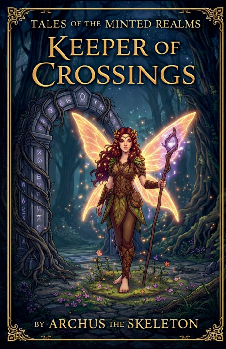 Knjiga Keeper of Crossings Archus the skeleton