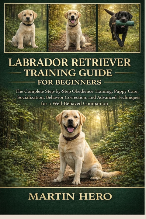 Könyv LABRADOR RETRIEVER TRAINING GUIDE FOR BEGINNERS MARTIN HERO
