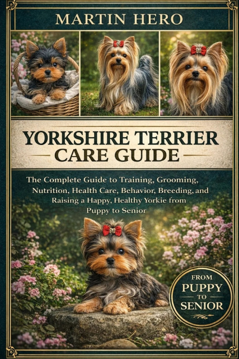 Kniha YORKSHIRE TERRIER CARE GUIDE MARTIN HERO