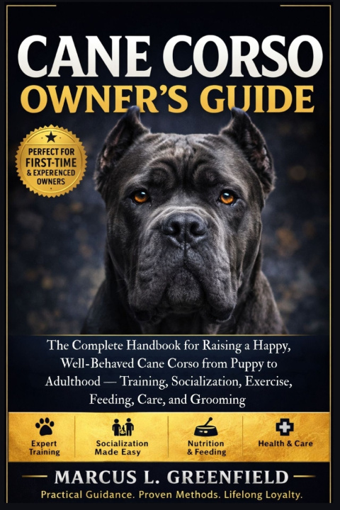 Kniha CANE CORSO OWNER'S GUIDE Marcus L. Greenfield