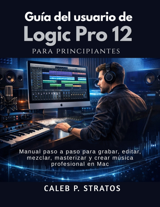 Kniha Guía del usuario de Logic Pro 12 para principiantes CALEB P. STRATOS