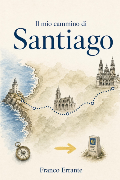 Kniha Il mio cammino di Santiago Franco Errante