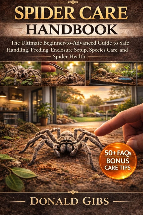 Kniha SPIDER CARE HANDBOOK DONALD GIBS