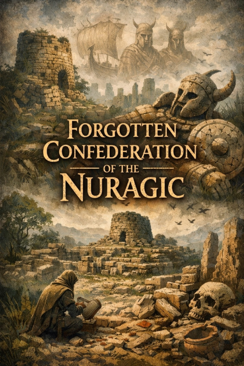 Knjiga Forgotten Confederation of the Nuragic Marcello Avallone