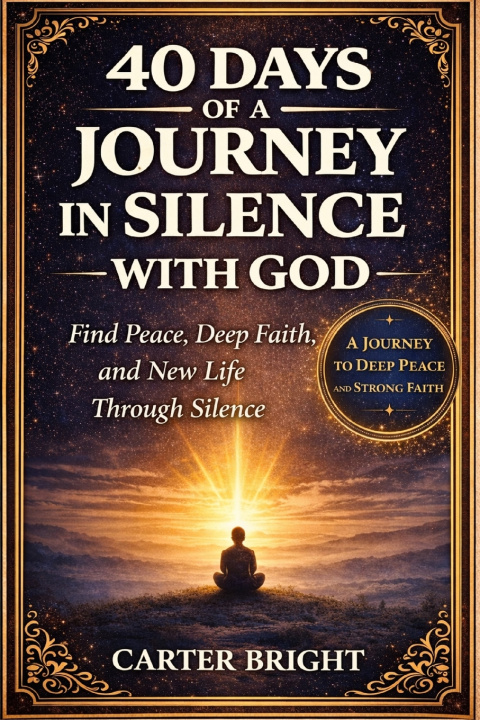 Kniha 40 DAYS OF A JOURNEY IN SILENCE WITH GOD CARTER BRIGHT