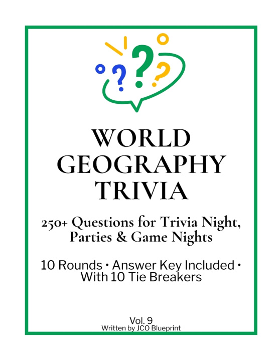 Kniha World Geography Trivia JCO Blueprint