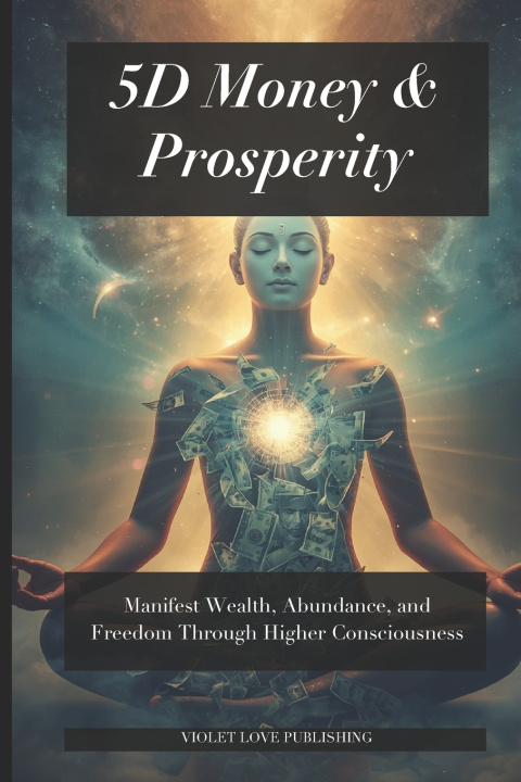 Kniha 5D Money & Prosperity Violet Huskey