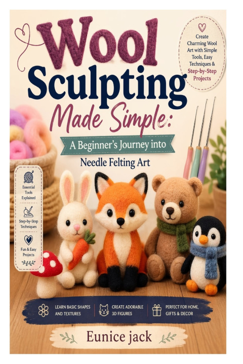 Könyv Wool Sculpting Made Simple EUNICE JACK