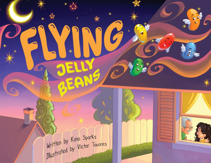 Kniha FLYING JELLY BEANS Kona Sparks