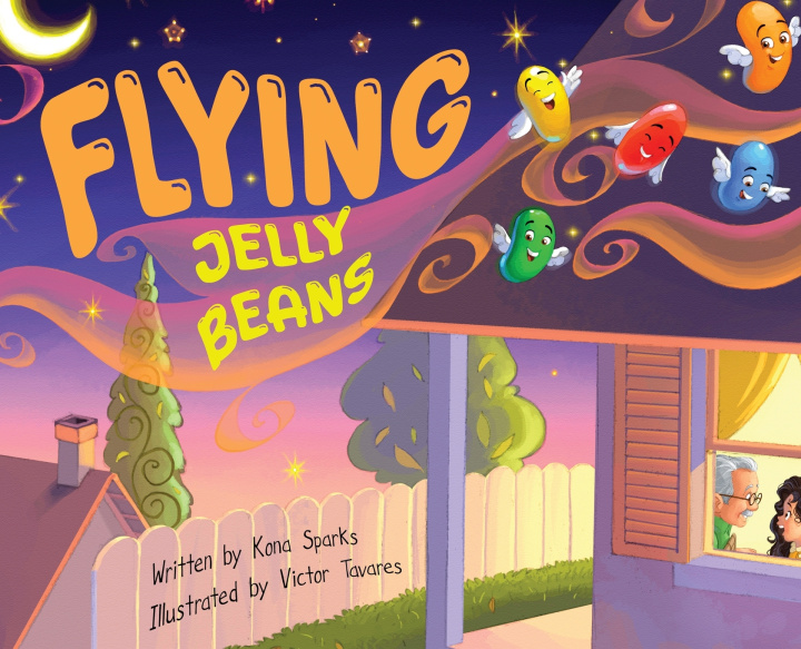 Kniha FLYING JELLY BEANS Kona Sparks