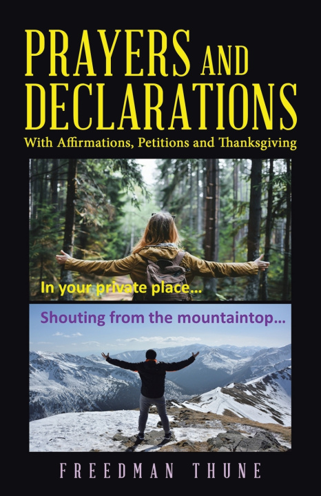 Knjiga Prayers and Declarations Freedman Thune