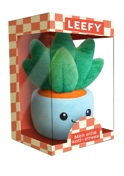 Kniha Coffret peluche Leefy 