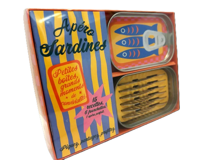 Kniha Coffret Apéro sardines 