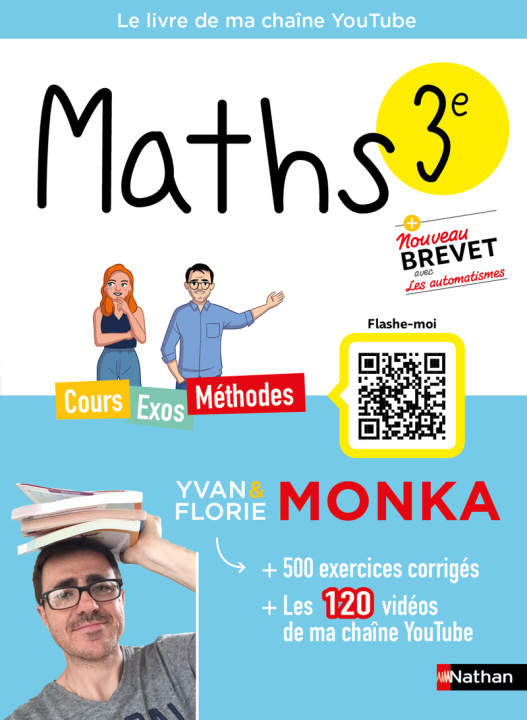 Kniha Maths 3e avec Yvan Monka Yvan Monka