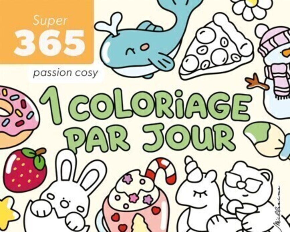 Knjiga Le super 365 1 coloriage par jour Marc ORDIALI