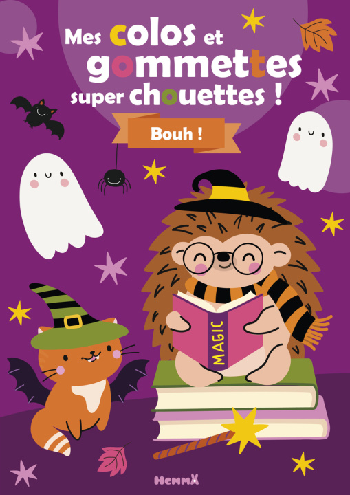 Kniha Mes colos et gommettes super chouettes ! Bouh ! 