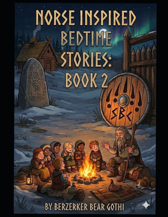 Knjiga Norse Inspired Bedtime Stories book2 Berzerker Bear Gothi