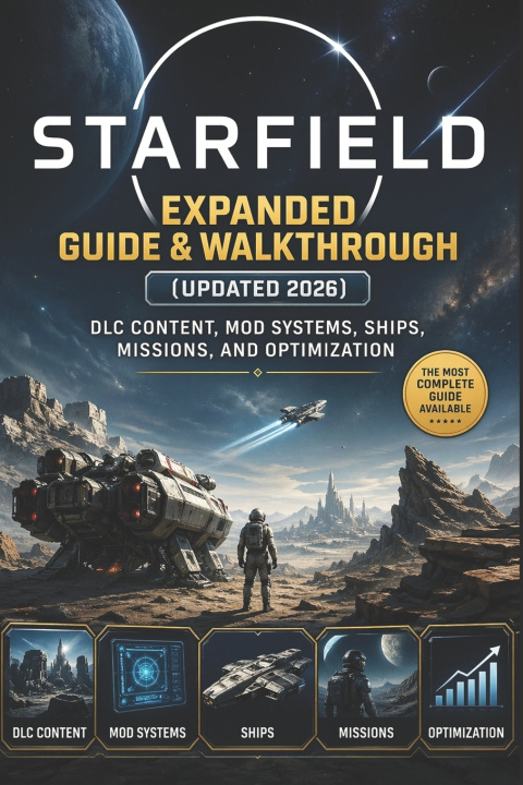 Kniha Starfield Expanded Guide & Walkthrough (Updated 2026) Yashira Acevedo
