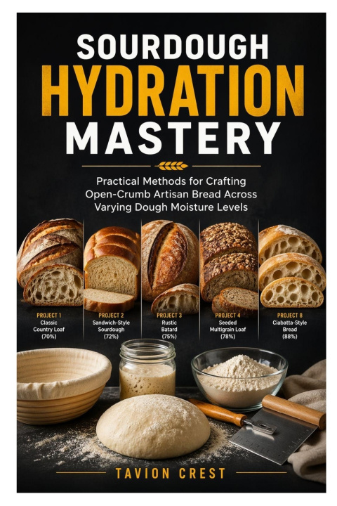 Buch SOURDOUGH HYDRATION MASTERY Tavion Crest
