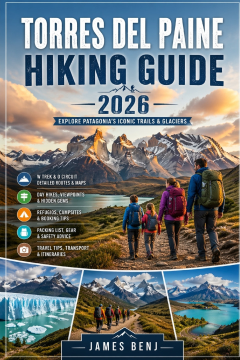 Knjiga TORRES DEL PAINE HIKING GUIDE 2026 James Benj