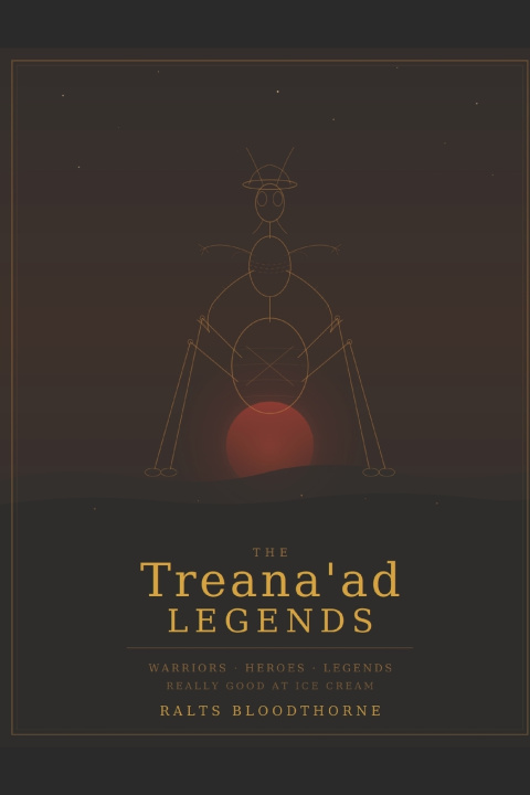 Knjiga The Treana'ad Legends Ralts Bloodthorne